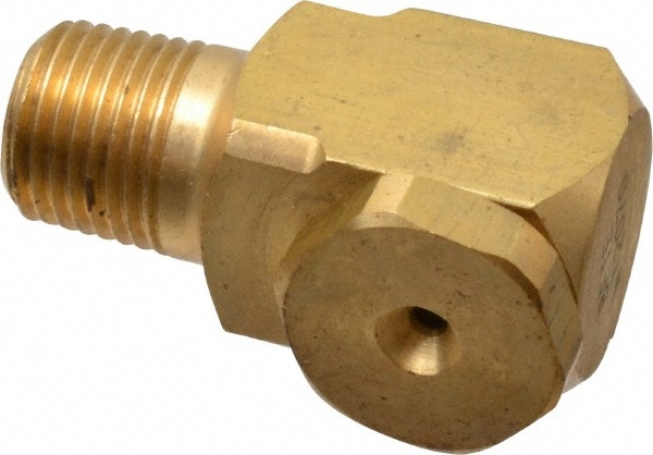 Brass Hollow Cone Nozzle: 1/8" Pipe, 70 ° Spray Angle