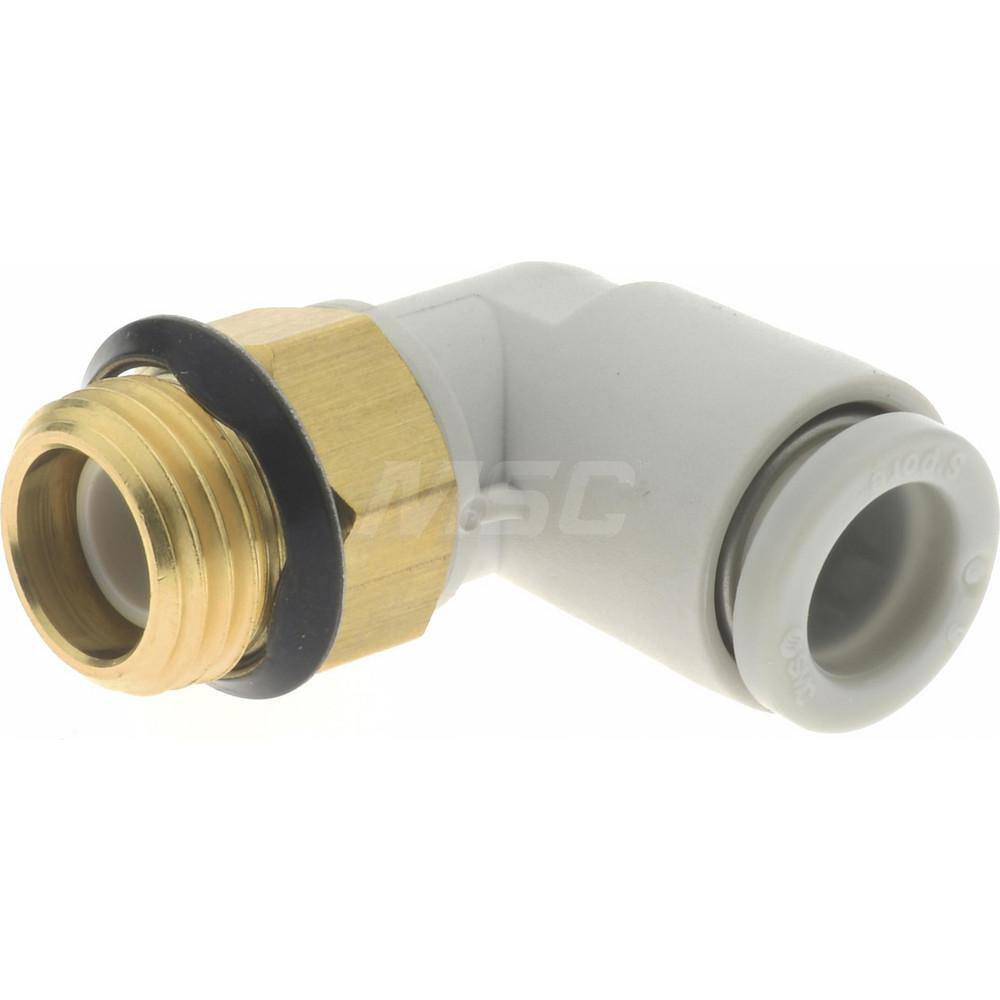 QTY 5 SMC pneumatic straight speed air control 1/8 OD X 1/8" AS1001 push connect 