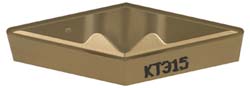 Kennametal 1610905 Profiling Insert: VPGR332 KT315, Cermet Image