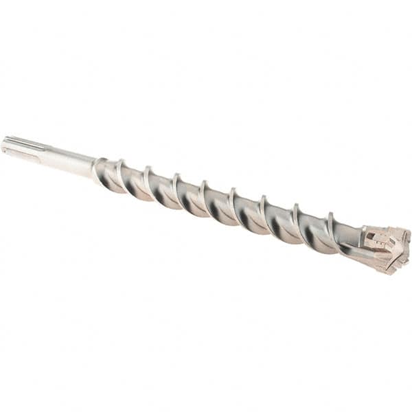 1-1/8" Diam, SDS-Max Shank, Carbide-Tipped Rotary & Hammer Drill Bit
