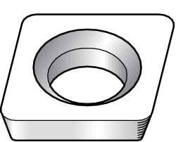 Turning Insert: CDHB12061 KC5025, Solid Carbide