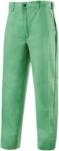 Steiner - Welding Pants: Size Universal, Green, Cotton | MSC Direct