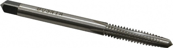 #10-24 Taper RH H2 Bright High Speed Steel 4-Flute Straight Flute Hand Tap
