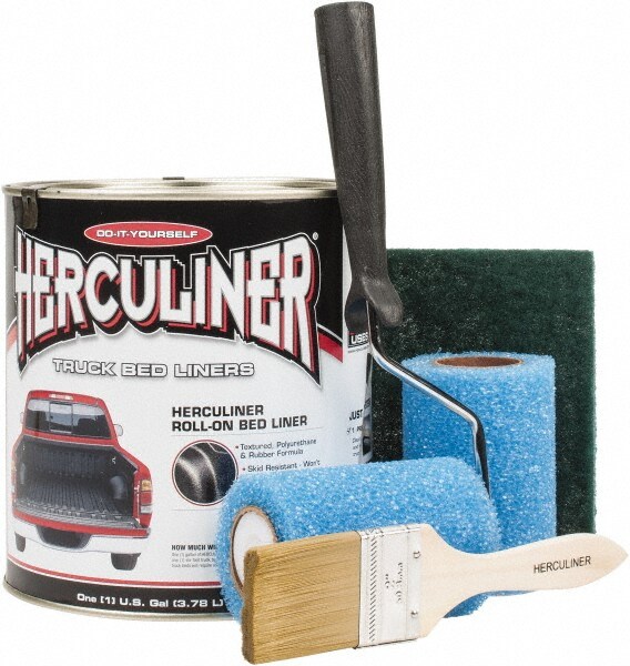 Black Polyurethane Protective Coating Cargo Liner