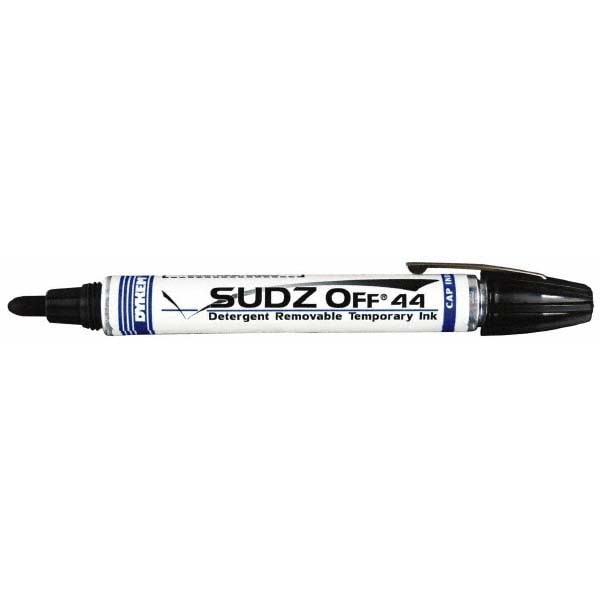 Marker: Black, Water-Resistant, Broad Point