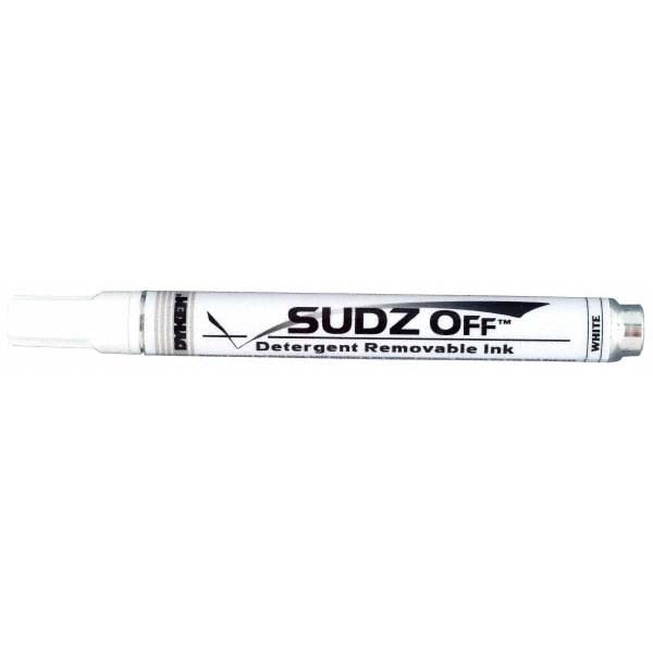 Marker: White, Water-Resistant, Medium Point