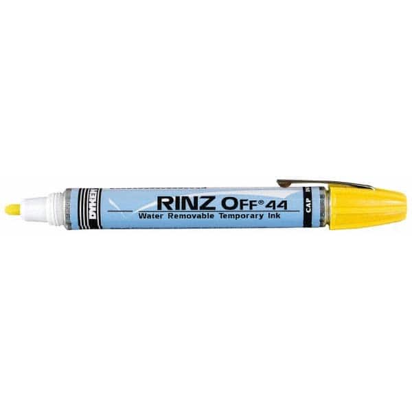Marker: Yellow, Water-Based, Broad Point
