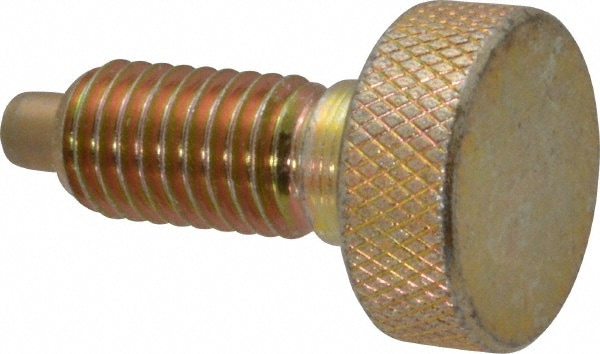 1/2-13, 7/8" Thread Length, 1/4" Max Plunger Diam, 1 Lb Init to 10 Lb Final End Force, Knob Handle Plunger