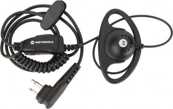 DTR Series, Push to Talk Microphone Earpiece with Microphone