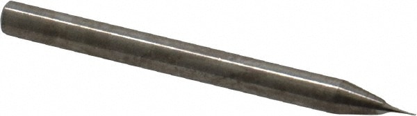 RobbJack SS-2-008 Square End Mill: 0.008 Dia, 1/64 LOC, 1/8 Shank Dia, 1-1/2 OAL, 2 Flutes, Solid Carbide Image