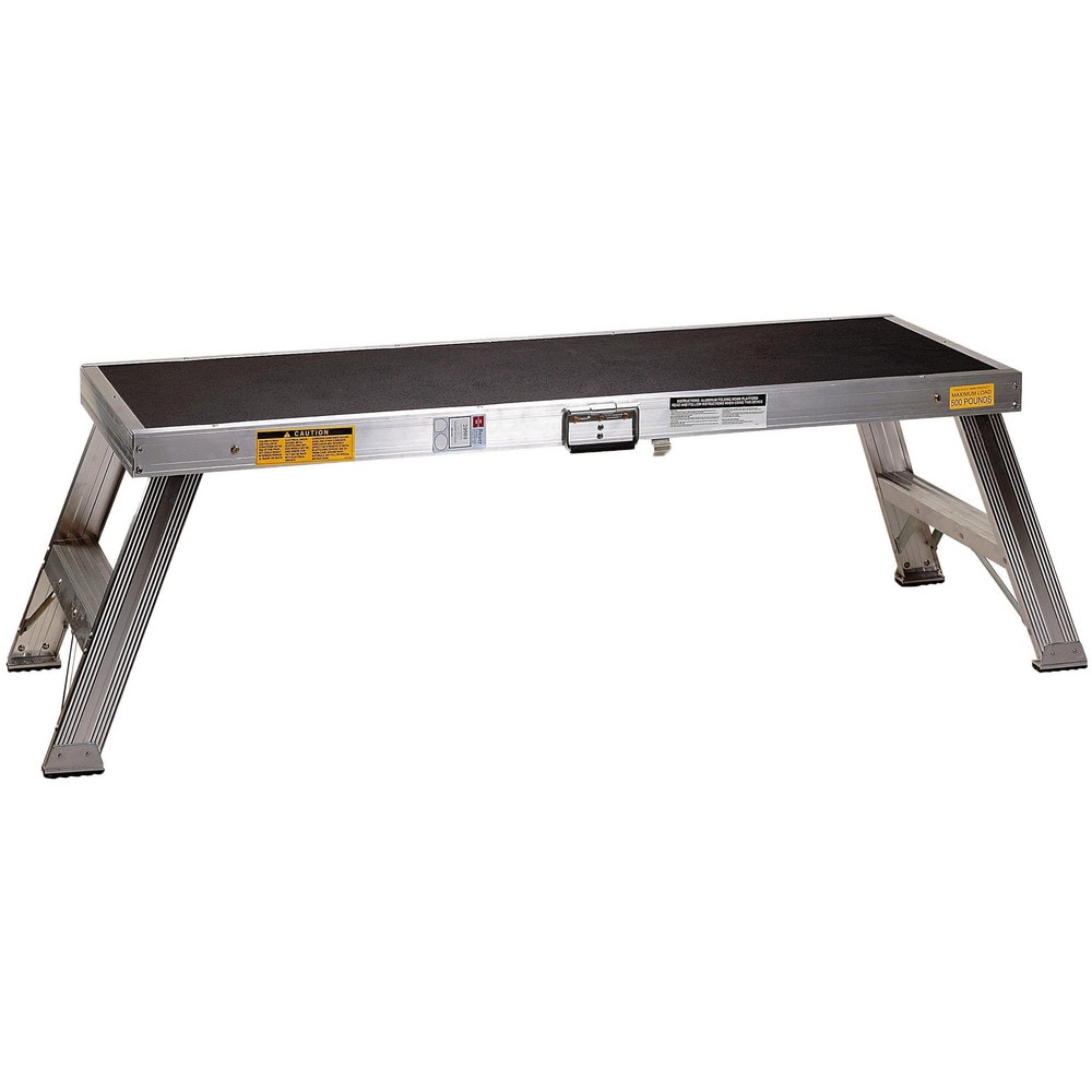 Portable Folding Work Platform: Aluminum