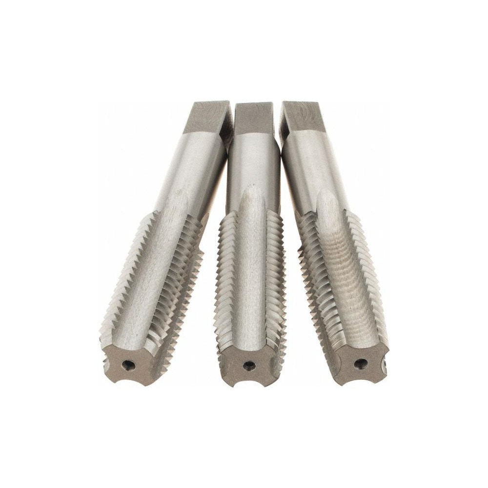 Luctool 5-40 UNC Hand Tap Bottom GH2 Limit 3 Flute HSS Bottom Chamfer Uncoated Bright Finished Ground Thread