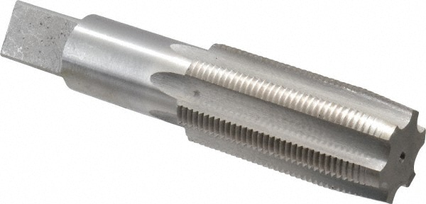 Value Collection MSC-04489571 1-3/8 - 12 Taper RH 3B H4 Bright High Speed Steel 6-Flute Straight Flute Hand Tap Image