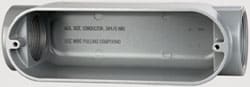 Cooper Crouse-Hinds C65 Electrical Outlet Box: Aluminum, Rectangle, 10.71" OAH, 3.1" OAW, 3.41" OAD, 1 Gang Image