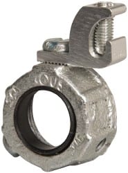 Cooper Crouse-Hinds HGLL 2 Conduit Bushing: For Rigid & Intermediate (IMC), Malleable Iron, 3/4" Trade Size 