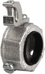 Cooper Crouse-Hinds HGLL 3 Conduit Bushing: For Rigid & Intermediate (IMC), Malleable Iron, 1" Trade Size 