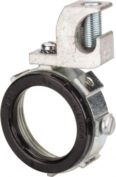 Cooper Crouse-Hinds HGLL5 10 Conduit Bushing: For Rigid & Intermediate (IMC), Malleable Iron, 1-1/2" Trade Size Image