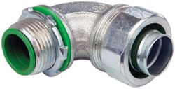 Cooper Crouse-Hinds LTBK7590 Conduit Connector: For Liquid-Tight, Malleable Iron, 3/4" Trade Size Image