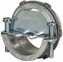 Cooper Crouse-Hinds 2671 Conduit Connector: For FMC, Die Cast Zinc, 2" Trade Size 