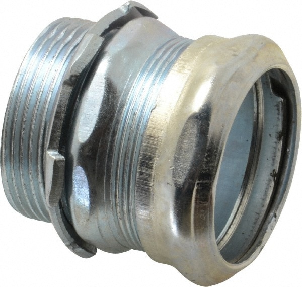 Cooper Crouse-Hinds 654 Conduit Connector: For EMT, Steel, 1-1/2" Trade Size Image