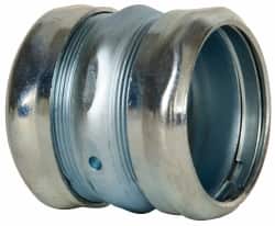 Cooper Crouse-Hinds 665 Conduit Coupling: For EMT, Steel, 2" Trade Size 