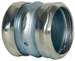 Cooper Crouse-Hinds 665 Conduit Coupling: For EMT, Steel, 2" Trade Size Image