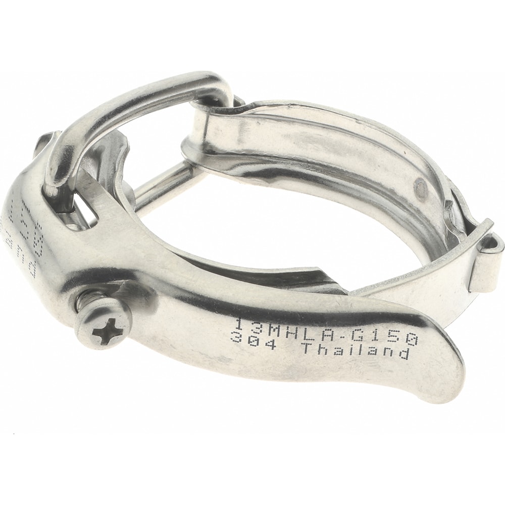 Sanitary Stainless Steel Pipe End Cap: 1-1/2", Clamp Connection