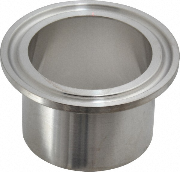 VNE 11/2" Clamp Style Sanitary Stainless Steel Pipe Welding Ferrule