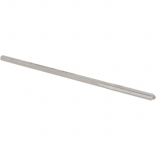 Alvord Polk 10165 Chucking Reamer: 0.109" Dia, 3-1/2" OAL, 7/8" Flute Length, Straight Shank, High Speed Steel Image