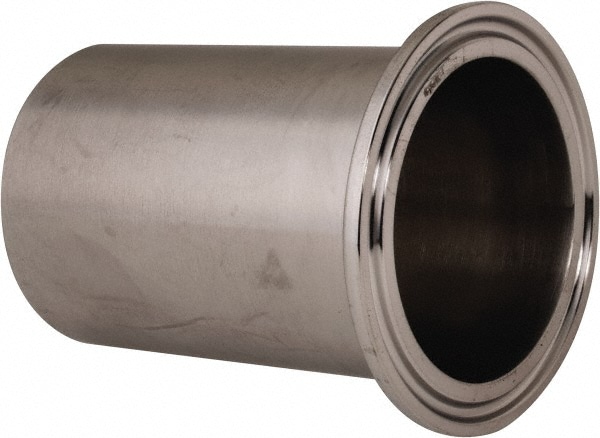 VNE EG14WL-6L2.0 Sanitary Stainless Steel Pipe Long Tank Welding Ferrule: 2", Clamp Connection Image