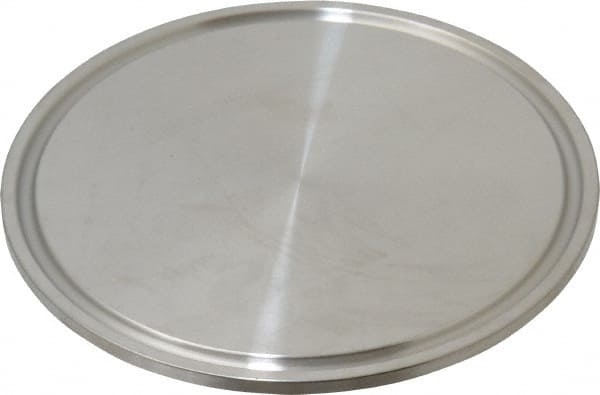 VNE EG16A-6L3.0 Sanitary Stainless Steel Pipe End Cap: 3", Clamp Connection 