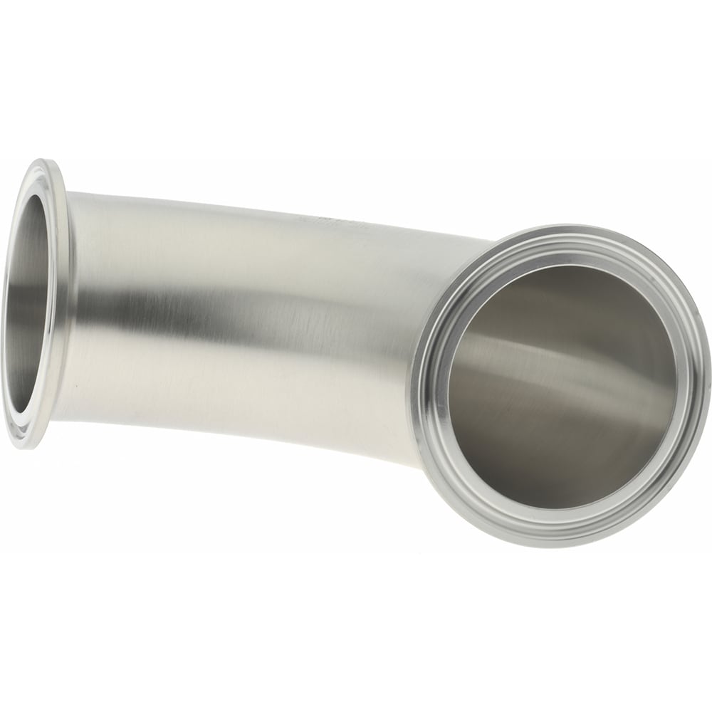 VNE EG2C-6L2.0 Sanitary Stainless Steel Pipe 90 ° Elbow, 2", Clamp Connection Image