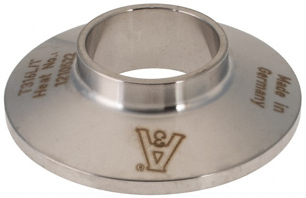 Sanitary Stainless Steel Pipe Short Welding Ferrule: 1", Clamp Connection