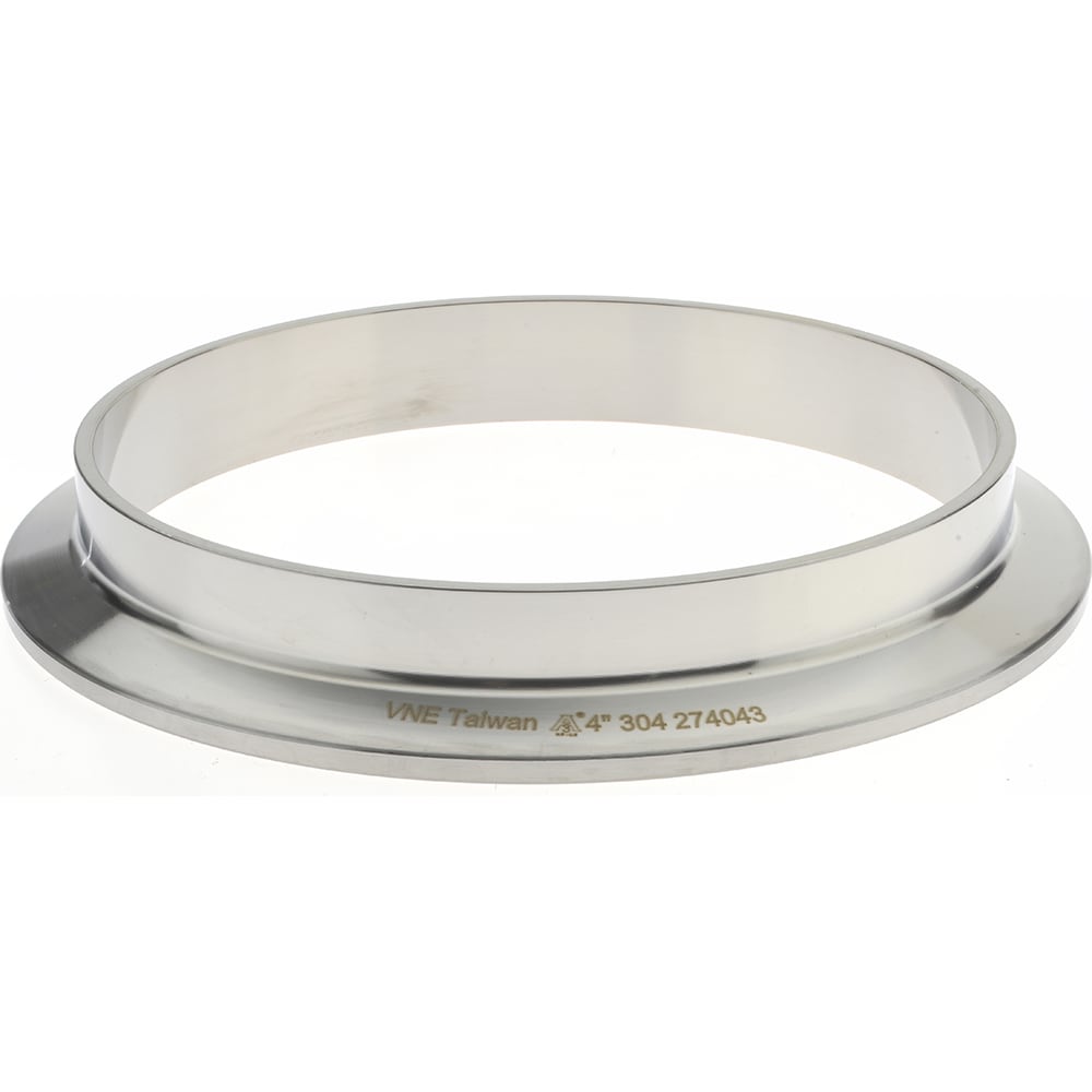 Sanitary Stainless Steel Pipe Short Welding Ferrule: 4", Clamp Connection