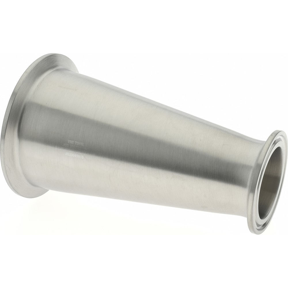 VNE EG2C2.5 Sanitary Stainless Steel Pipe 90 ° Elbow, 2-1/2", Clamp Connection 