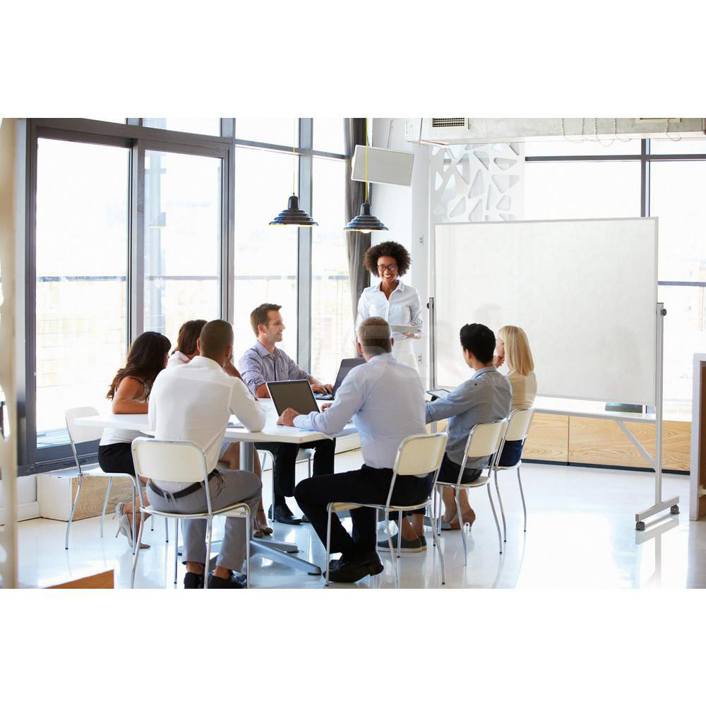 Ghent 72" High x 53" Wide Reversible Dry Erase Board 43902170 MSC