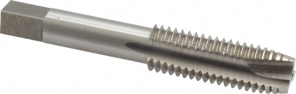 Value Collection MSC-04546115 Spiral Point Tap: 5/8-11, UNC, 3 Flutes, Plug, 3B, High Speed Steel, Bright Finish Image