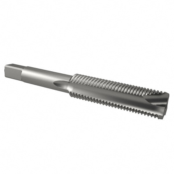 Value Collection MSC-04546180 Spiral Point Tap: 5/8-18, UNF, 3 Flutes, Plug, 3B, High Speed Steel, Bright Finish Image