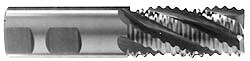 Square End Mill: 1-1/2'' Dia, 2'' LOC, 1-1/4'' Shank Dia, 4-1/2'' OAL, 6 Flutes, Cobalt