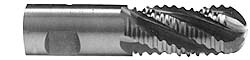Ball End Mill: 1.25" Dia, 2" LOC, 6 Flute, Cobalt