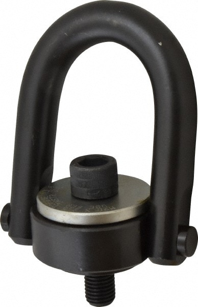 Jergens 23471 Safety Engineered Center Pull Hoist Ring: Bolt-On, 3,000 lb Working Load Limit 