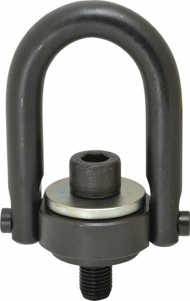 Jergens 23478 Safety Engineered Center Pull Hoist Ring: Bolt-On, 7,000 lb Working Load Limit 