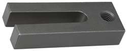 Gibraltar 88365184 1-3/4" Wide x 7/8" High, Carbon Steel, Black Oxide Coated, Tapered, U Shaped Strap Clamp Image