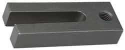 2" Wide x 1-1/4" High, Carbon Steel, Black Oxide Coated, Tapered, U Shaped Strap Clamp