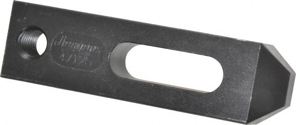 Clamp Strap: Carbon Steel, 1/2" Stud, Tapered Nose