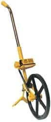 10,000' Counter Limit, 39" OAL, Yellow/Chrome Measuring Wheel
