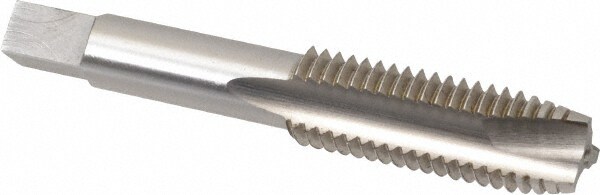 Value Collection MSC-04556114 Spiral Point Tap: 5/8-11, UNC, 3 Flutes, Plug, 2B, High Speed Steel, Bright Finish Image