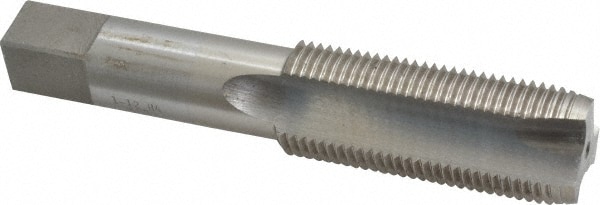 Value Collection MSC-04559126 Spiral Point Tap: 1-12, UNF, 3 Flutes, Plug, 3B, High Speed Steel, Bright Finish Image