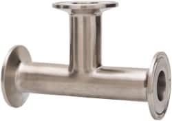 VNE EG71.0 Sanitary Stainless Steel Pipe Tee: 1", Clamp Connection 