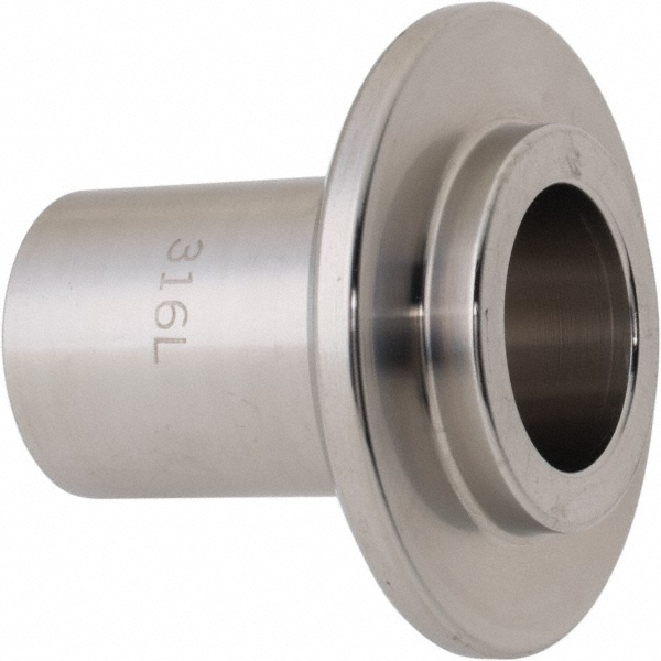 VNE Sanitary Stainless Steel Pipe Long Welding Ferrule 1", ELine